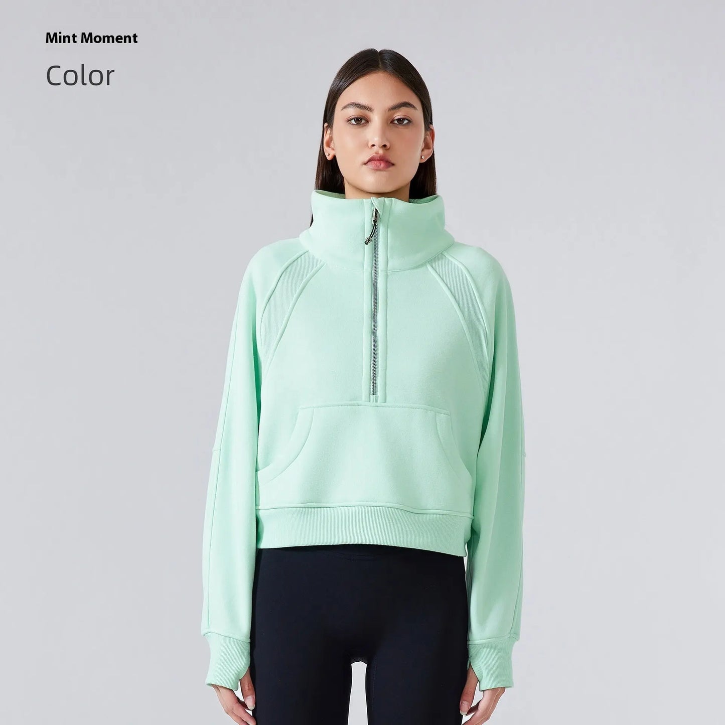 Outer Wear Thermal Fleece Thickening Exercise Sweater jacket CJWY1912078